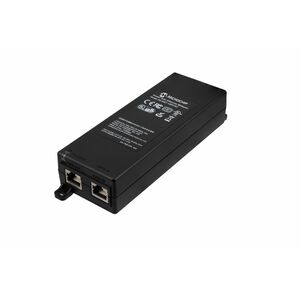 Microchip PD-9001-10GC PoE Injector with power cord - 120 V AC, 230 V AC Input - 55 V DC Output - 1 x 10/100/1000Base-T In