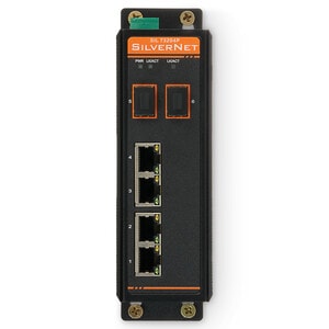 SilverNet Series 7 4 Ports Ethernet Switch - Gigabit Ethernet - 10/100/1000Base-T, 1000Base-FX - 2 Layer Supported - Modul