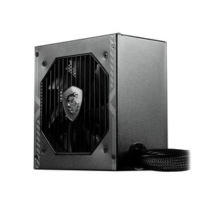 MSI 650W Power Supply - ATX - 120 V AC, 230 V AC Input - 5 V DC, 3.3 V DC Output - 650 W - 1 +12V Rails - 1 Fan(s) - 85% E