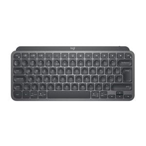 Logitech MX Keys Mini Keyboard - Wireless Connectivity - LED - English (US) - QWERTY Layout - Graphite - Bluetooth/RF - 10