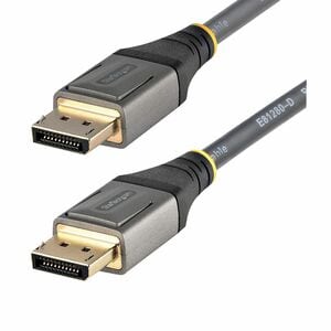 StarTech.com 6ft (2m) VESA Certified DisplayPort 1.4 Cable, 8K 60Hz HDR10, UHD 4K 120Hz Video, DP to DP Monitor Cord, DP 1