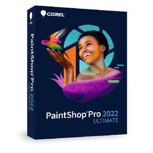 Corel PaintShop Pro 2022 Ultimate - Box Pack - 1 User - Mini Box Packing - Image Editing - German, English - PC - Windows 