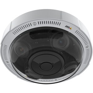 AXIS P3727-PLE 2 Megapixel Indoor/Outdoor Full HD Network Camera - Colour - Dome - White - TAA Compliant - 15 m Infrared N