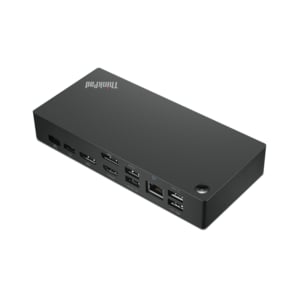 Lenovo ThinkPad Universal USB-C Dock - for Notebook - USB Type C - 3 Displays Supported - 4K - 3840 x 2160 - 6 x USB Ports