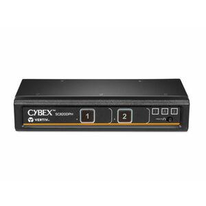 Vertiv AVOCENT Cybex 800 SC820 Digital e analógico KVM Switchbox - Compatível com TAA - 2 Computador(es) - 1 Utilizador(es