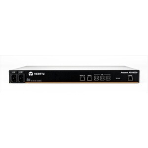 AVOCENT ACS8000 8 PORT CONSOLE SYSTEM WITH DUAL AC POWER SUPPLY AND ANALOG MODEM