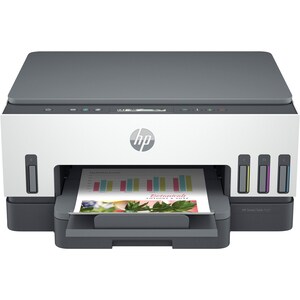 HP 7005 Kabellos Smart Tank - Tintenstrahl-Multifunktionsdrucker - Farbe - Grau, Weiß - Kopierer/Drucker/Scanner - 23 Seit