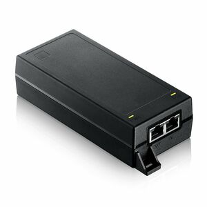ZYXEL PoE12-60W PoE++ Injector - 120 V AC, 230 V AC Input - 1 x RJ-45 Input Port(s) - 1 x RJ-45 Output Port(s) - 60 W