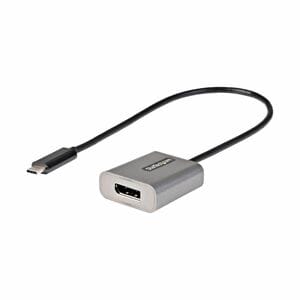StarTech.com USB C to DisplayPort Adapter, 8K/4K 60Hz USB-C to DisplayPort 1.4 Adapter, DSC, USB Type-C to DP Video Conver
