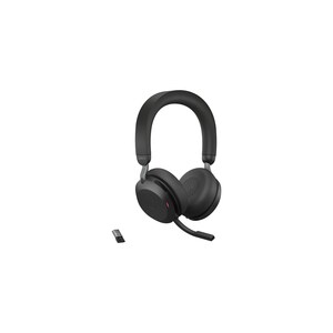 Jabra Evolve2 75 Sem fios Na orelha Estéreo Fone de ouvido - Preto - Binaural - Escuta - 3000 cm - Bluetooth - 20 Hz para 