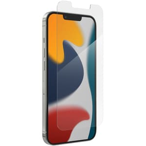 invisibleSHIELD Glass Elite Tempered Glass Screen Protector - Clear - For LCD iPhone 13, iPhone 13 Pro - Anti-microbial - 