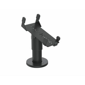 SpacePole DuraTilt Desk Mount for Payment Terminal - Black - Steel