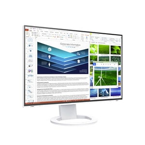 EIZO FlexScan EV2485-WT 24" Class WUXGA LCD Monitor - 16:10 - White - 61.2 cm (24.1") Viewable - In-plane Switching (IPS) 