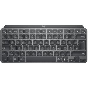 Logitech MX Keys Mini Tastatur - Kabellos Konnektivität - LED - Schweizerisch - QWERTZ Layout - Graphit - Bluetooth/RF - 1