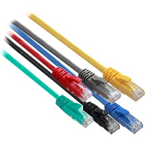 V7 V7E2C6U-01M-RDS 1 m Cabo de rede - Cabo de rede - Vermelho