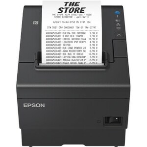 Epson TM-T88VII (132) Desktop Direktthermodrucker - Monochrom - Quittungsdruck - Fast Ethernet - USB - USB-Schnittstelle -