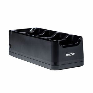 Brother PA-4CR-002 Ancoragem Berço para impressora móvel - 4 Slot - Capacidade de carregamento - Preto