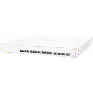 HPE Instant On 1960 1960 12XGT 4SFP+ 12 Ports Manageable Ethernet Switch - 10 Gigabit Ethernet - 10GBase-T, 10GBase-X - 2 