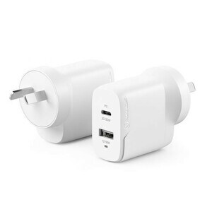 ALOGIC 2x32 Rapid Power 32W GaN Charger # USB-C (20W) + USB-A (12W)