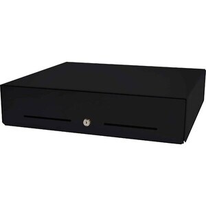 apg E3000 Cash Drawer - 5 Bill - 8 Coin - 2 Media Slot - Steel - Black