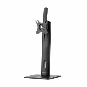 StarTech.com Free Standing Single Monitor Mount, Height Adjustable Ergonomic Monitor Desk Stand, For VESA Mount Displays u