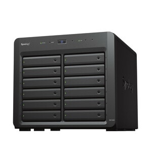 Synology DX1222 Laufwerksgehäuse Serial Attached SCSI (SAS), SATA - Mini-SAS HD Host Interface Desktop - Hot-Swapping-fähi