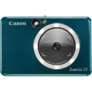 Canon Zoemini S2 8 Megapixel Kompaktkamera - Aquamarin - CMOS-Sensor