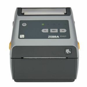 Zebra ZD621 Desktop Direct Thermal Printer - Monochrome - Label/Receipt Print - Ethernet - USB - USB Host - Serial - Bluet