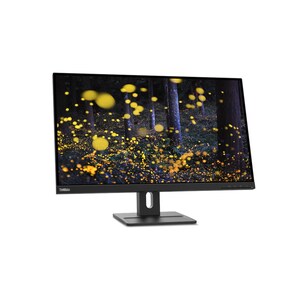 Lenovo ThinkVision E27q-20 27" Class WQHD LCD Monitor - 16:9 - Raven Black - 68.6 cm (27") Viewable - In-plane Switching (