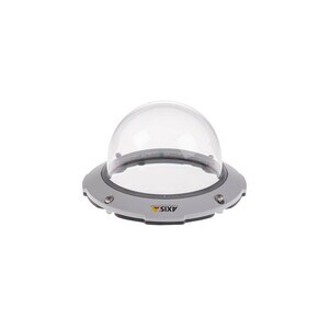 AXIS TQ6809 Sicherheitskamera - Dome-Abdeckung für Kamera - Outdoor - Rauch