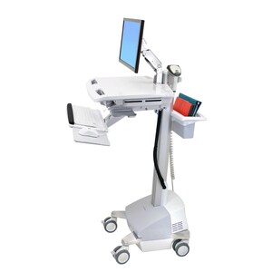 Ergotron StyleView Laptop Trolley - 15.88 kg Load Capacity - 4 Casters - Aluminium