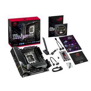 Asus ROG Strix Z690-I GAMING WIFI Gaming Desktop Motherboard - Intel Z690 Chipset - Socket LGA-1700 - Mini ITX - Pentium G