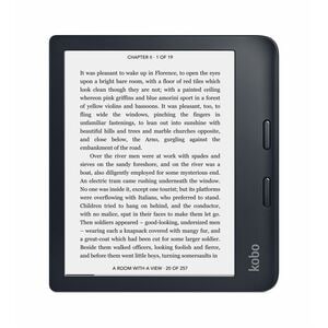 Lettore di testo digitale Kobo Libra 2 - Nero - 32 GB Flash - 17,8 cm (7") Display - Touchscreen - 1264 x 1680 - LAN wirel