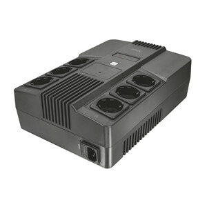 Trust Maxxon - Onduleur - CA 220-240 V - 800 VA - 7 Ah - connecteurs de sortie : 6