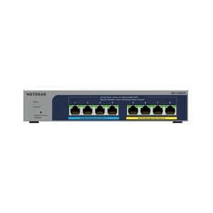 Netgear MS108EUP 8 Ports Manageable Ethernet Switch - 2.5 Gigabit Ethernet - 2.5GBase-T - 3 Layer Supported - 230 W PoE Bu