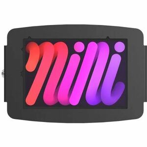 Compulocks iPad mini 8.3" Space Enclosure Wall Mount Black - High-Grade Aluminum Enclosure, Conceals charging cable, Quick