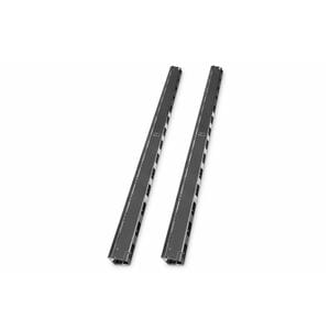 Digitus Kabelführung - Schwarz - 2 Stück Paket - Kabelkanal - 42U Rack Height - Blech
