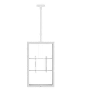 SMS Ceiling Mount for Digital Signage Display - White - 2 Display(s) Supported - 139.7 cm (55") Screen Support - 400 x 600