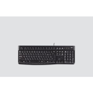 Logitech K120 键盘 - 电缆 连接 - USB 接口 - 黑 - PC
