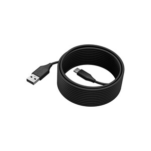 Jabra 5 m USB/USB-C 数据传输电缆 - Cable for 视频会议系统 - 黑