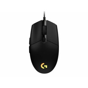Logitech G G102 LIGHTSYNC 游戏鼠标 - USB - 6 按钮 - 6 可编程按钮 - 黑 - 电缆 - 8000 dpi