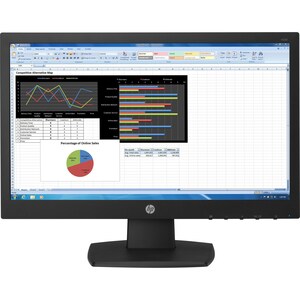 HP V223 22" 等级 Full HD LCD 显示器 - 16:9 - 黑 - 54.6 cm (21.5") Viewable - 扭曲向列型（TN） - 发光二极管（WLED） 背光 - 1920 x 1080 - 16.7百万 颜