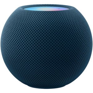 Apple HomePod mini 蓝牙 智能音箱 - Siri 支持 - 蓝 - 360° Circle Sound - 无线局域网