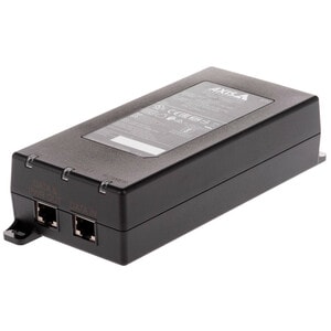 Injecteur POE AXIS - 24 V AC, 20 V DC, 26.4 V DC Entrée - 56 V DC Sortie - 1 x Gigabit Ethernet Port(s) d'entrée - 1 x Gig