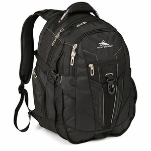 High Sierra XBT Carrying Case Rugged (Backpack) for 43.2 cm (17") Notebook - Black - Ballistic Nylon, Polyester Body - Sho