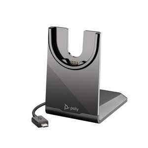 Poly Kabelgebundenes Cradle für Bluetooth-Headset - Ladefunktion - USB-Typ C
