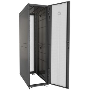VERTIV VR 42U Gabinete de rack para Servidor, Interruptor LAN, Painel de ligação - 800 mm Largura de rack x 1215 mm Profun