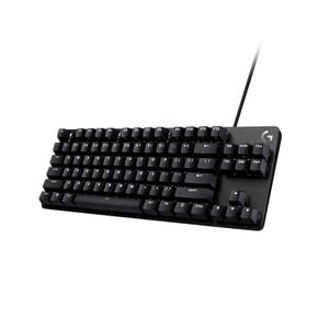 Logitech G G413 Rugged Gaming Keyboard - Cable Connectivity - USB 2.0 Interface - LED - English (US) - QWERTY Layout - Bla