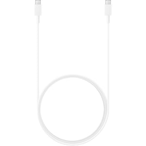 Samsung 1.80 m USB-C Data Transfer Cable - First End: 1 x USB Type C - Second End: 1 x USB Type C - White