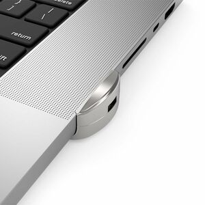 Compulocks Ledge Lock Adapter for MacBook Pro 16" M1, M2, M3, & M4 Silver - Follows Apple's slick design MacBook Pro and A